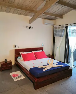Les 3 Soleils Furnished with Tourism  Jacuzzi and Swimming Pool Hotels near Cascade de Grand Galet