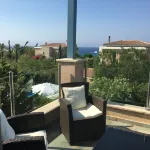 Beach Villa Private Pool A/C Wifi Tennis Court Sea Views Near Latchi
