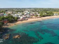 Beachfront spacious studio stunning sunset + pool with King Bed Hotels in Hatillo