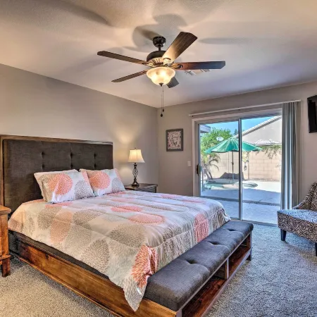 Outdoor Kitchen, Heated Pool: Gilbert Retreat!