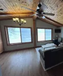 Leech lake cabin with gorgeous views!  2br/2ba pet friendly!