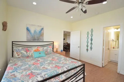 Just steps to the Sand & Surf!  Sleeps 12, with 2 Master Suites! Perfect Rental!