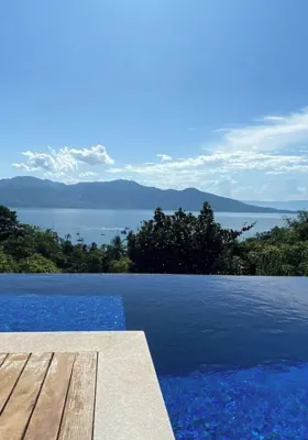 Linda Casa em Ilhabela, com Vista Para o Mar, e 5 Minutos a pé da Praia Hotels in Praia de Santa Tereza