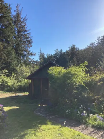 Charming 1-bedroom house surrounded by trees just outside tranquil Waldport