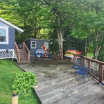 Charming 2-bedroom lakefront camp on Webber Pond