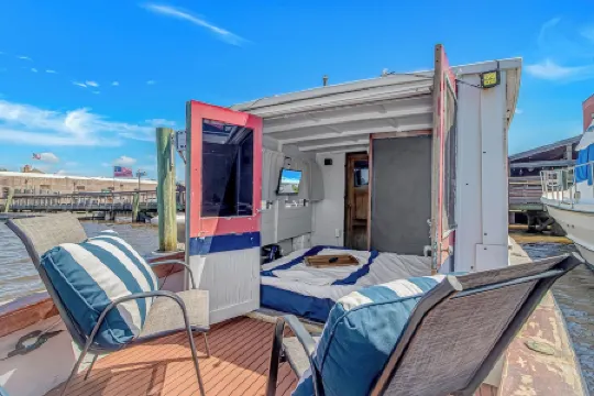 Antique Tugboat on the Harborwalk