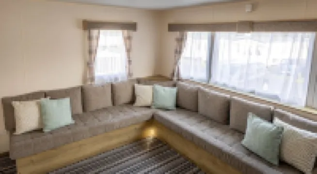 Modern static caravan available at popular Seton Sands Holiday Village. 酒店