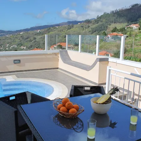 Tranquil Villa with Pool in Calheta ArcoView