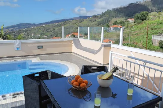 Tranquil Villa with Pool in Calheta ArcoView
