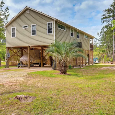 Bayou la Batre Stilted House on Snake Bayou!