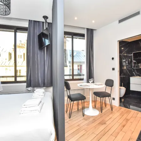 Chic studio w/ jacuzzi - 2P - near Palais Garnier