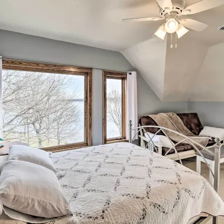 Peaceful Clinton Retreat w/ Lakefront Views!