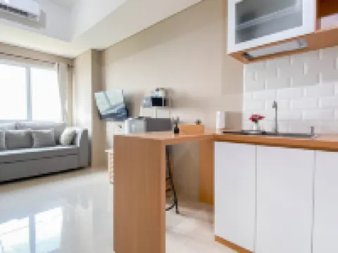 Modern Look 1BR Apartment Royal Sentul Park By Travelio
