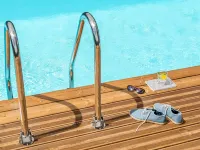 ibis Bordeaux Nord Carbon Blanc - piscine