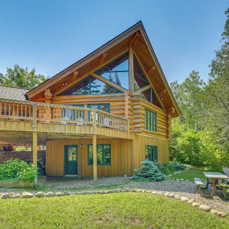 Waterfront Escape on Caribou Lake: Dock + Fire Pit