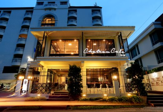 샤토 드 스쿰윗 발코니 뷰