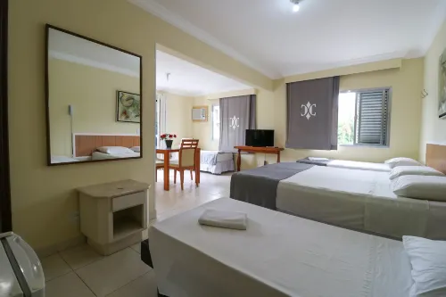 Charme Hotel Guarujá Frente Mar - ที่มีที่จอดรถ