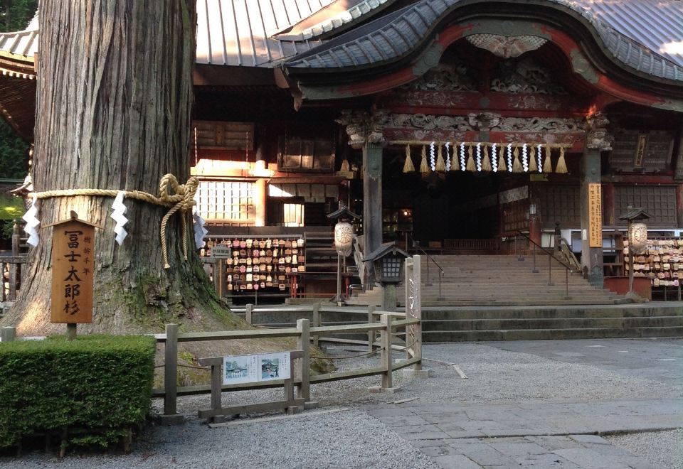 Guest House Fujinoyado Akebono의 내부 또는 로비 모습