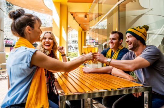 レストラン ホリデイ イン ポッツ ポイントの写真