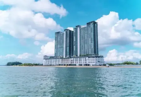 OceanBay2 Seaview 6PAX Studio Netflix A-18-12 Отели рядом с достопримечательностью «Мечеть Султана Ахмад Шаха»