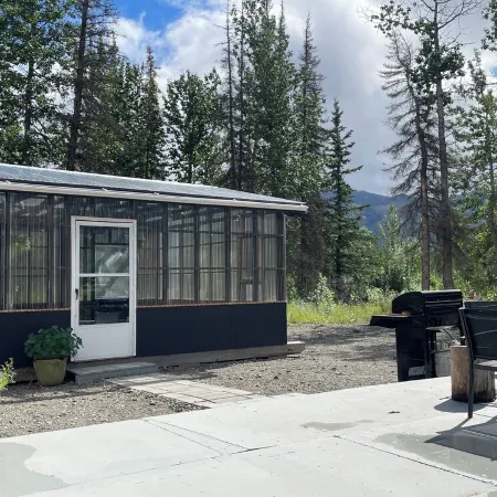 Modern Rustic Cabin with Denali View