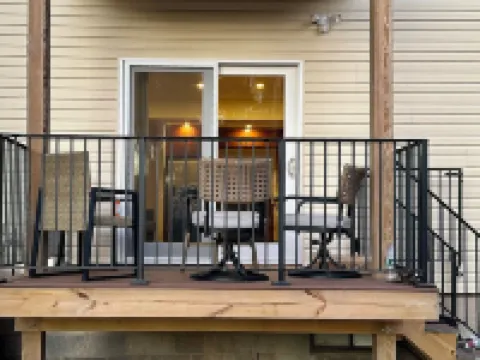 Cozy Waterfront Oasis – Hot Tub, Sauna, Firepit, Creek Views, Pet Friendly