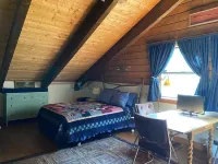 Spruce Moose Lodge: creek-front rustic cabin in the San Juan National Forest