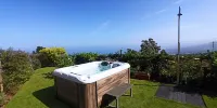Lodging with spa. Sea/mountain views.15 minutes from Socorro beach.