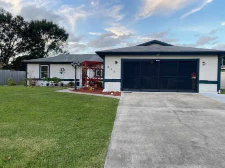 Cozy home complete with pool and outdoor living