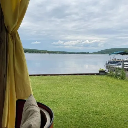 Lazy Days on Lamoka Lake is a Charming 4 Season Lake House