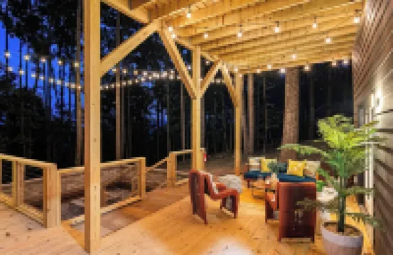 Lamplighter House - Hot Tub, Firepit, Sauna & Games 15-min from Asheville, NC - 4-Star