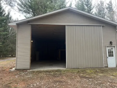 Barn House with Inside Boat Parking