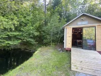 Cozy Cottage w/ Lil' Pond, Fenced Yard & Firepit (Dog friendly