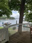 Quiet cove with best lake views and private dock!