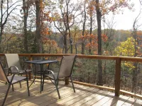 Yurt Floating in the Forest