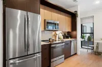 Luxury Living in OTR: 1-BR Oasis With Free Parking+Pool+Gym