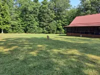 3 bedroom Log Cabin on 11 acres 3 minutes from Pipestem Resort State Park
