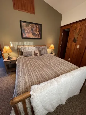 New Listing! The “Looney Bin” Four Season Cozy Lakefront Cabin on Nelson Lake Hotel a Lenroot