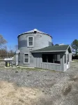 Grain Bin retreat on mini working farm.
