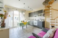 Apartment "Light Bleu" with pool, Villa Gabriella