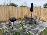 Stunning modern pet friendly holiday lodge in the  Seven Bays area N Cornwall