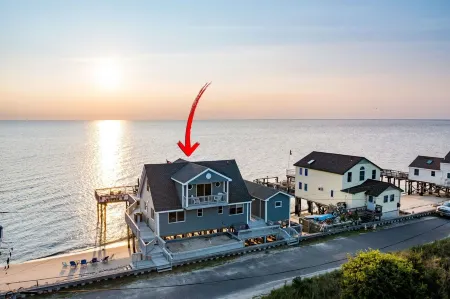 On the water with private beach, sunsets and sunrises