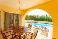 Villa Katerina Large Private Pool Walk to Beach Sea Views A C Wifi Car Not Required - 1021 - Villa