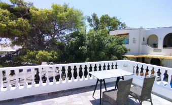 Perissa Art Villa - Kitchen & Washing Machine