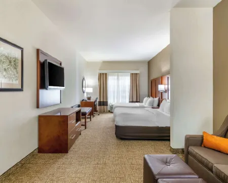 近伯特利學院舒適套房酒店 哈維縣酒店