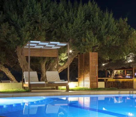 Aphrodite Beach - Mountain view