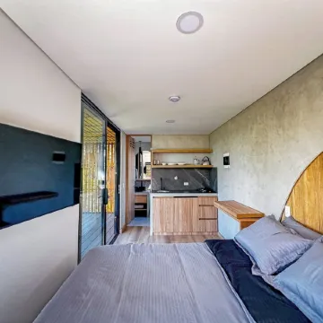 Cabaña Con Jacuzzi Privado y Vista Al Lago Elemen Retreat