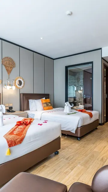 ห้องดีลักซ์ เตียงแฝด