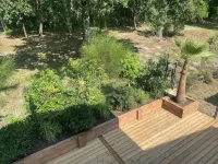 Villa Bois 110m2 Dans Village de Vacances Bassin Darcachon Proche des Plages Hôtels à proximité de : Lac de la Magdeleine