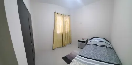 Very nice apartment close to airport. Safe with gated community